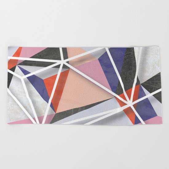 Fill & Stroke VI Beach Towel