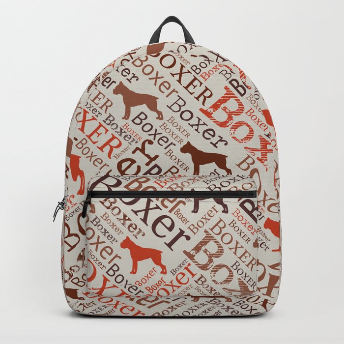 Boxer dog best sale backpack