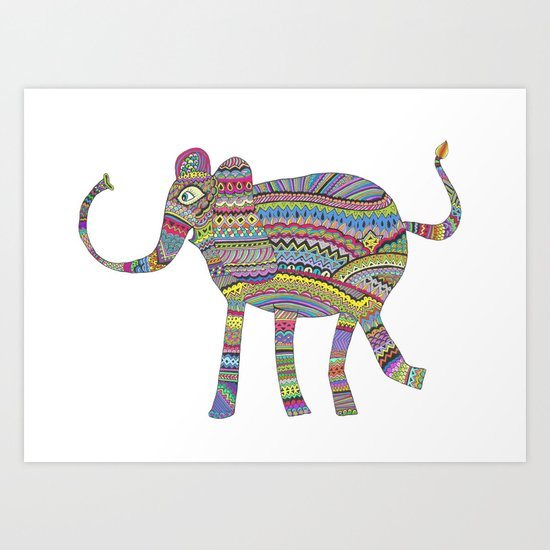 rainbow child Art Print