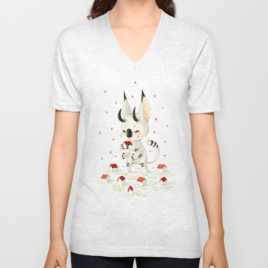 Little Monster Unisex V-Neck