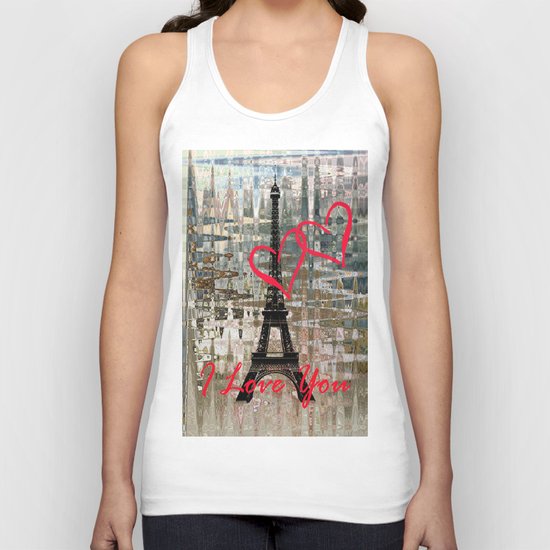 I Love You Unisex Tank Top