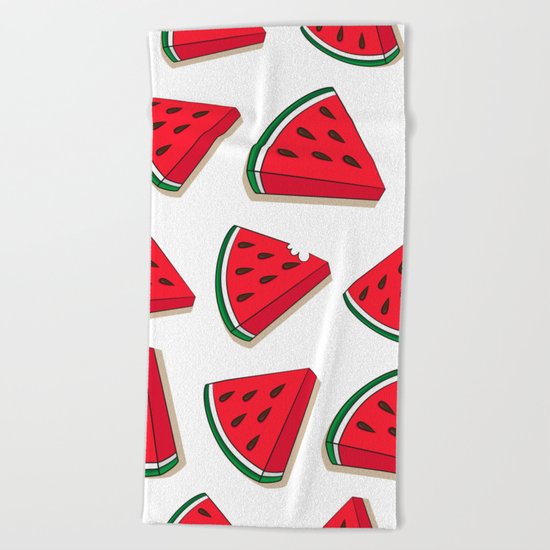 Watermelon Pattern Beach Towel