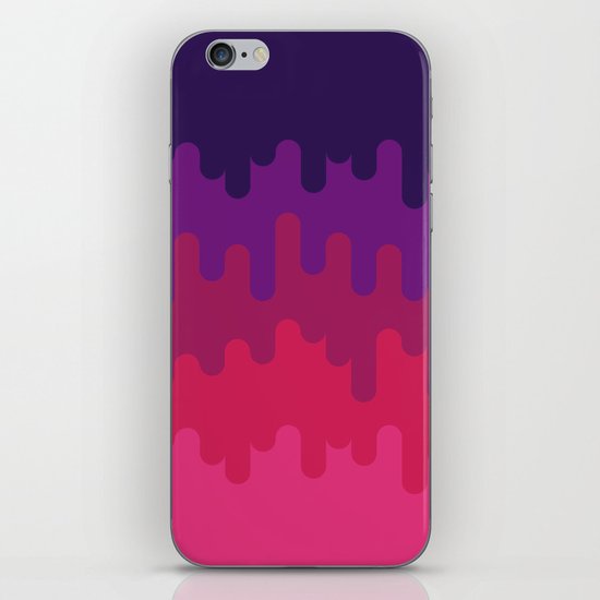 Drips and Drops - Pink iPhone Skin
