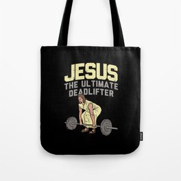 Jesus Ultimate Deadlifter - Gift Tote Bag