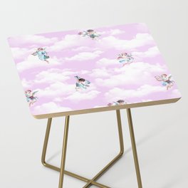 Cherubs on Pinky Sky Side Table