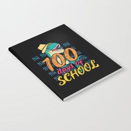 Days Of School 100th Day 100 Raptor Dinosaur Notebook