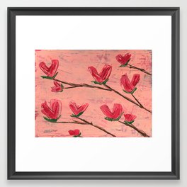 Heart Tree Framed Art Print