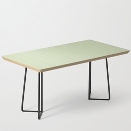 SOOTHING GREEN COLOR.  Plain Pale Celadon  Coffee Table