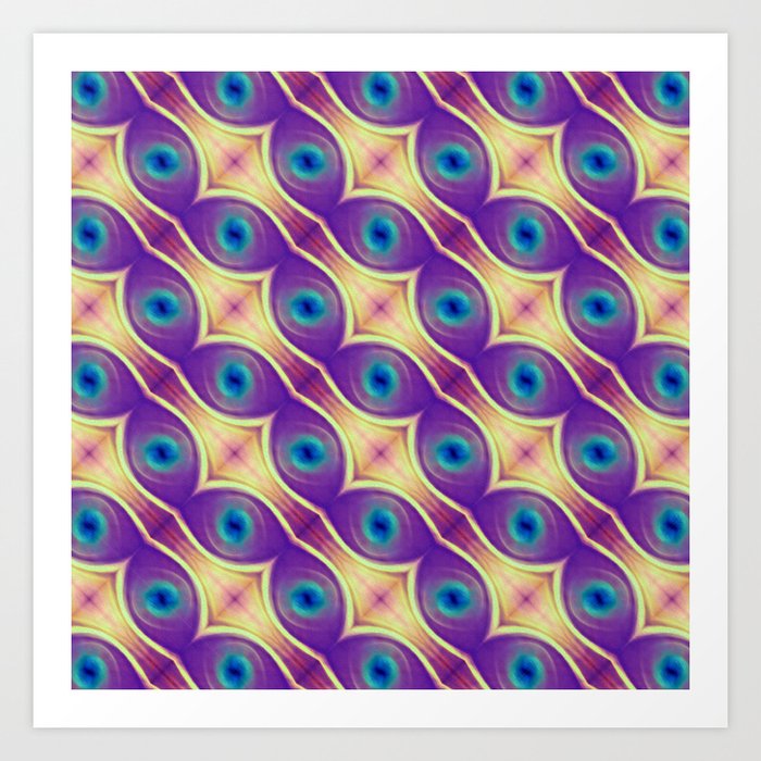 The Nuclei - Colorway 2 Art Print