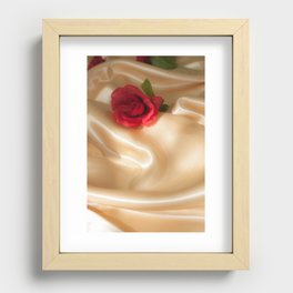 Between The Sheets Recessed Framed Print