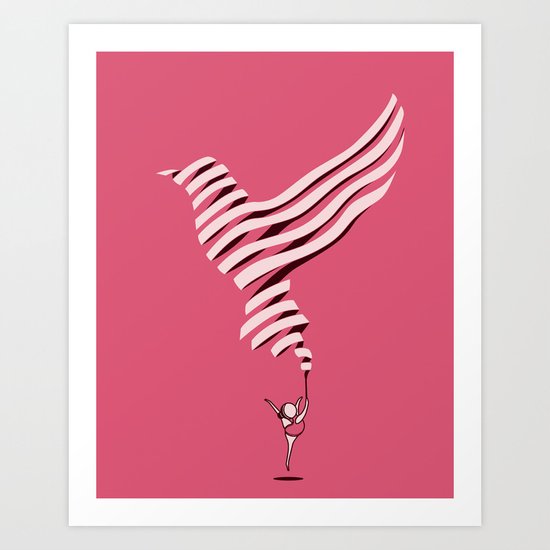 The Lark Ascending Art Print