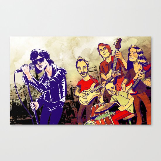 "Comedown Machine" by Dmitri Jackson Canvas Print