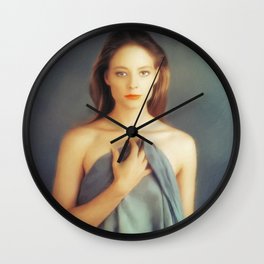 Jodie Foster, Actress Wall Clock