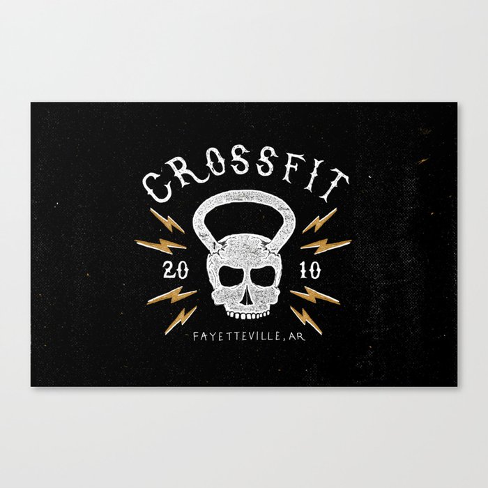 Crossfit Canvas Print