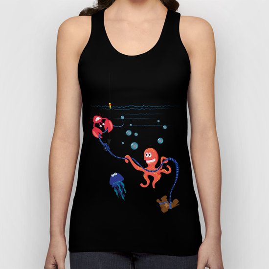 Underwater World Unisex Tank Top