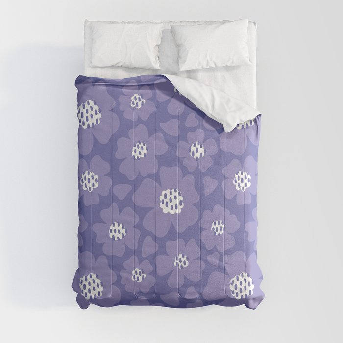 Lilac flowers Comforter