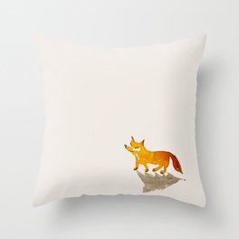 What does fox say?  Throw Pillow
