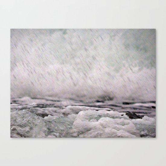 Under the Crashing Wave Canvas Print