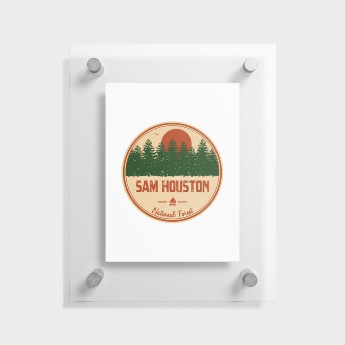 Sam Houston National Forest Floating Acrylic Print
