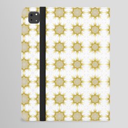 Spirit love white rose lotus flower iPad Folio Case