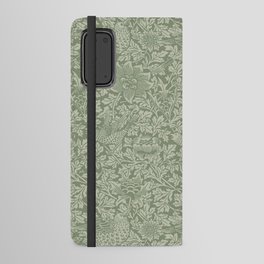 William Morris Bird & Anemone Sage Green Android Wallet Case
