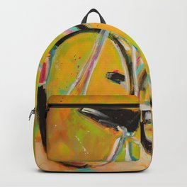Cruiser Backpack | Urban, Transportation, Student, Painting, Acrylic, Bicycles, Cruiser, Bicycle, Curated, Bike 