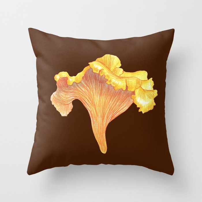 Chantarelle Throw Pillow