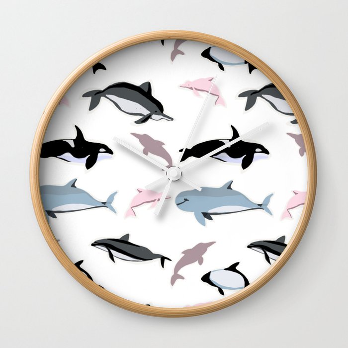 Dolphins Wall Clock
