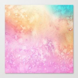 Pink Galaxy Canvas Print