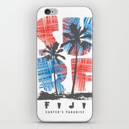 Fiji surf paradise iPhone Skin