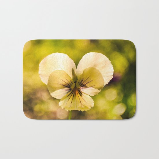 Viola flower Bath Mat