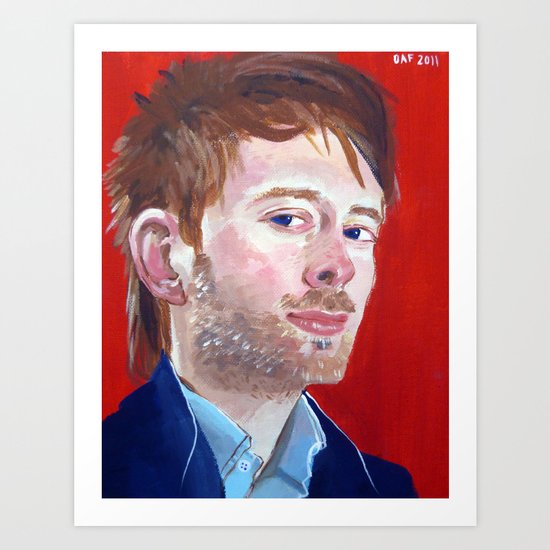 Thom Yorke Art Print