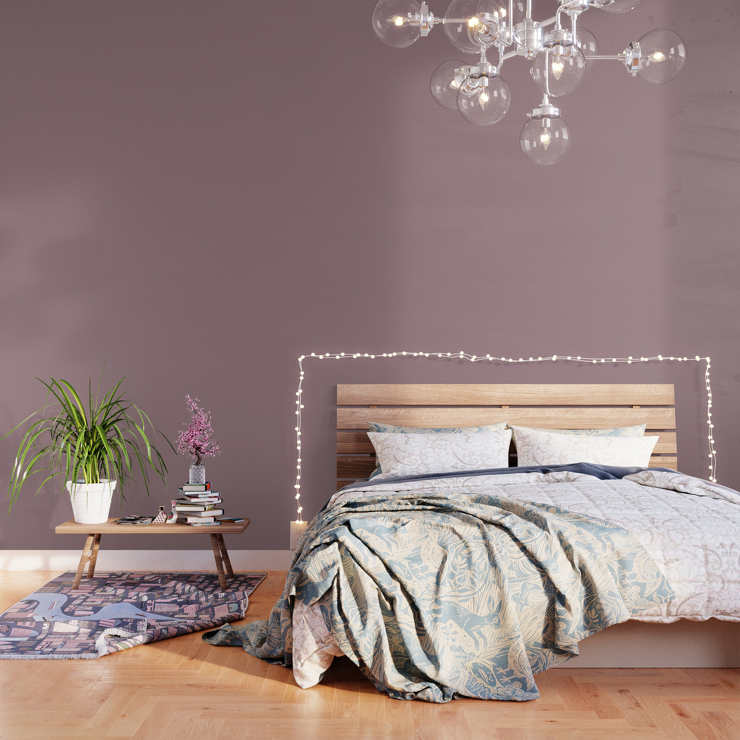 Light Purple Room Decor Trendy Poster Modern Decor Office Decor