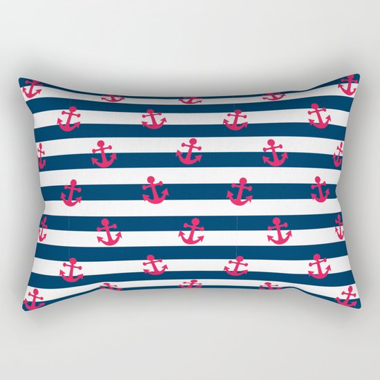 Sailor Stripes Rectangular Pillow
