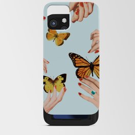 Social Butterflies iPhone Card Case