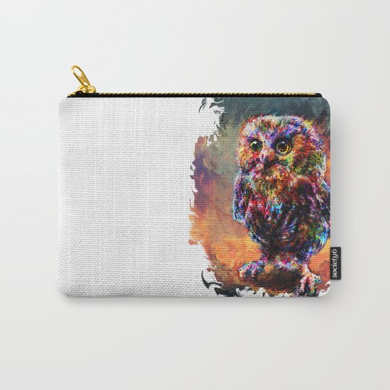 brave little owl Carry-All Pouch