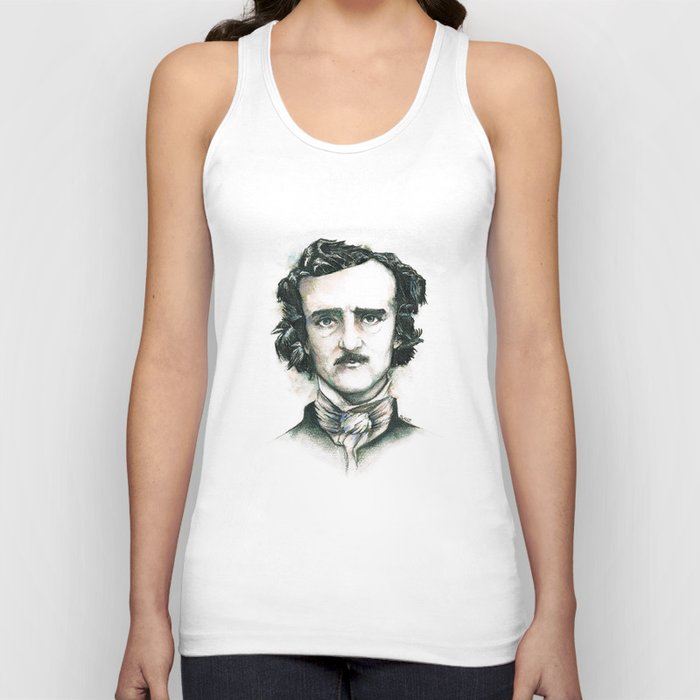Edgar Allan Poe and Ravens Tank Top