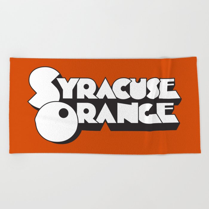 Syracuse Orange Beach Towel