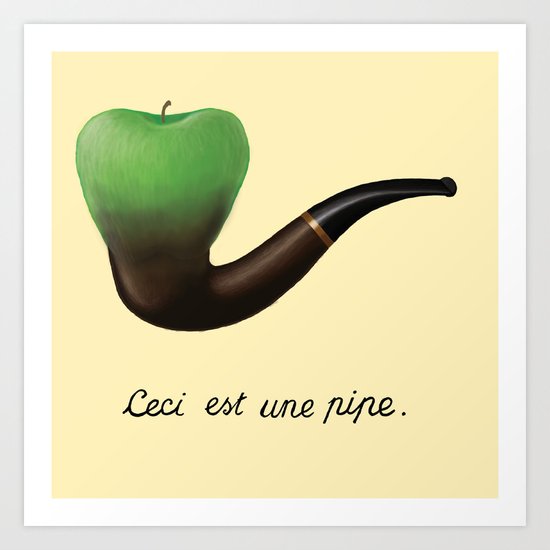 this is a pipe Art Print