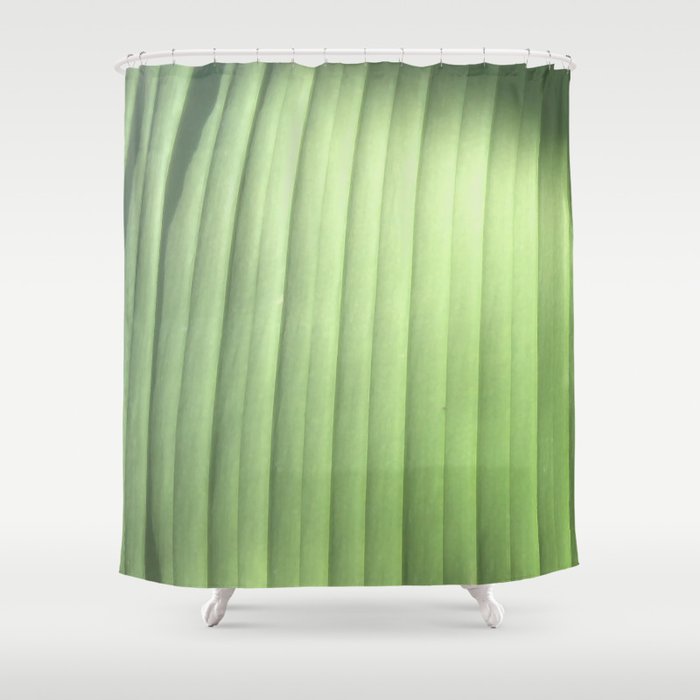 Banana Leaf Close Shower Curtain by Glenn Designs | Society6