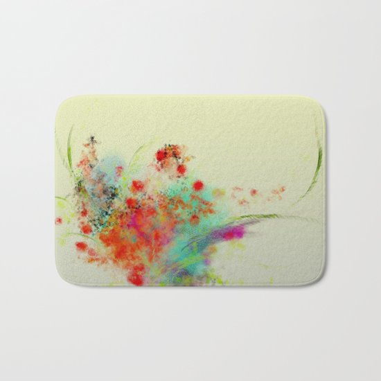 bouquet 3 Bath Mat