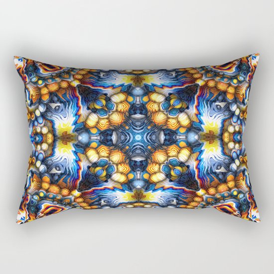 Melting Colors Rectangular Pillow