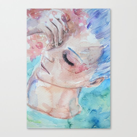 Frustration. Canvas Print