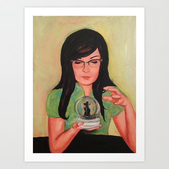 Future Is Uncertain Art Print
