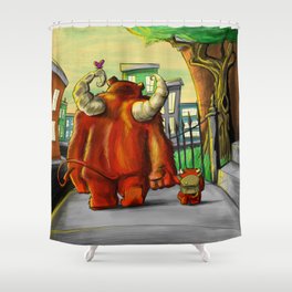 Monsters Inc Shower Curtains Society6