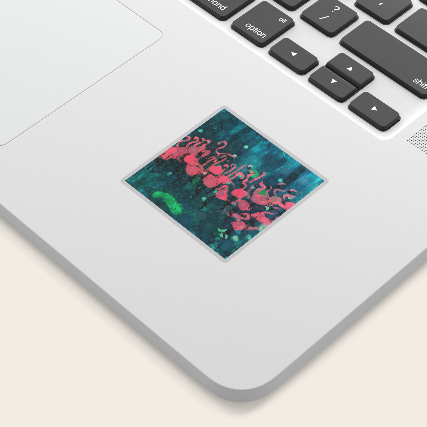 Flamingos Among Us Sticker By Stormyartworks Society6