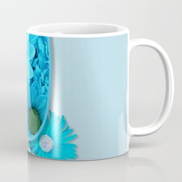 Cyan daisies popsicle Coffee Mug