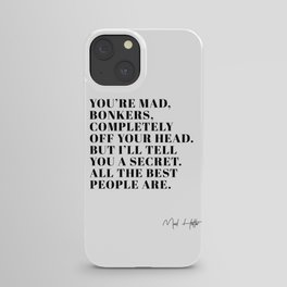 mad hatter iPhone Case