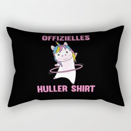 Unicorn The Hullern Sports Cute Hulacorn Rectangular Pillow