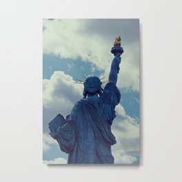 Statue of Liberty, Paris Metal Print | Sky, Photo, Enlightening, Paris, Libertystatue, Statue, Seine, Landmark, French, Liberty 